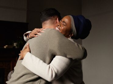 Emotional embrace reflecting healing from anxiety control perfectionism patterns