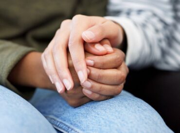 Client reflecting during identity change therapy session